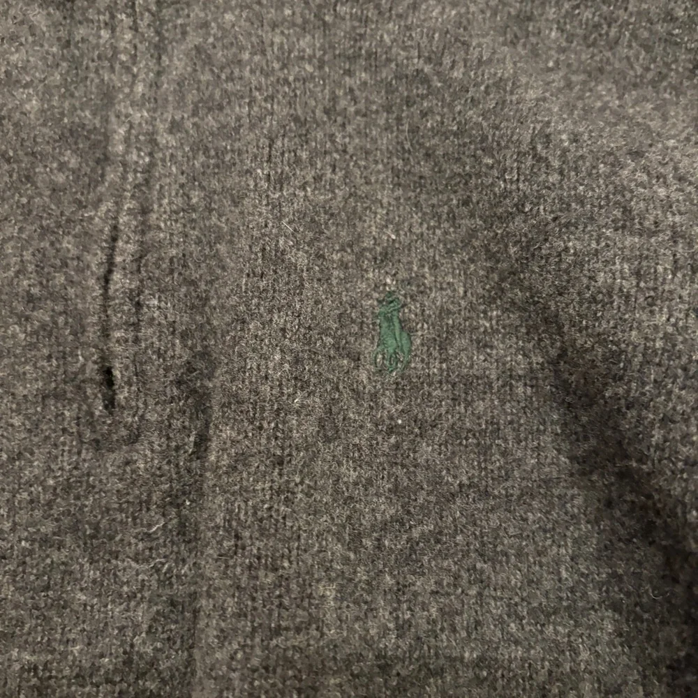 Polo Ralph Lauren Size S Charcoal Wool Sweater